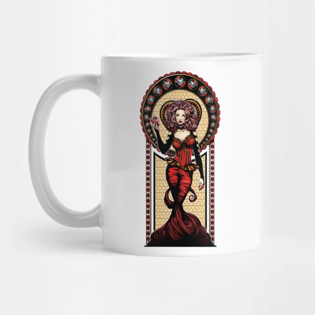 Queen Of Hearts by redappletees